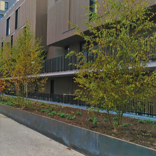 Garden edge - Costière - ATECH - for landscaping / aluminum / COR-TEN® steel