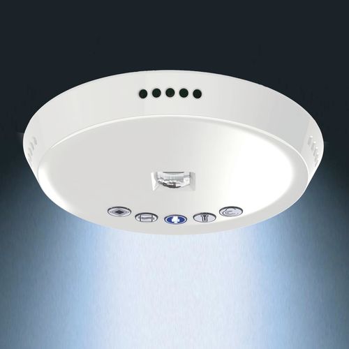 Brightness detector - KIRK - Herbert Waldmann GmbH & Co. KG - ceiling-mounted / commercial / white
