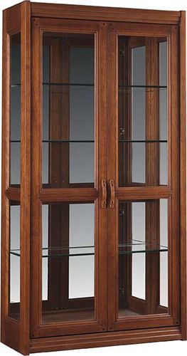 Traditional display case - PASADENA BUNGALOW : AN-7318-299 - STICKLEY - glass / wooden