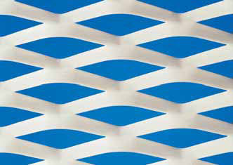Perforated sheet metal - 2062 - Afracom - expanded / steel / facade