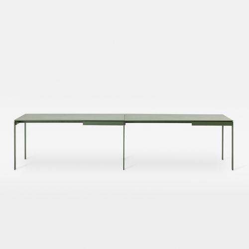 Workstation desk - FOIL  - Mara - free-standing / contemporary / metal