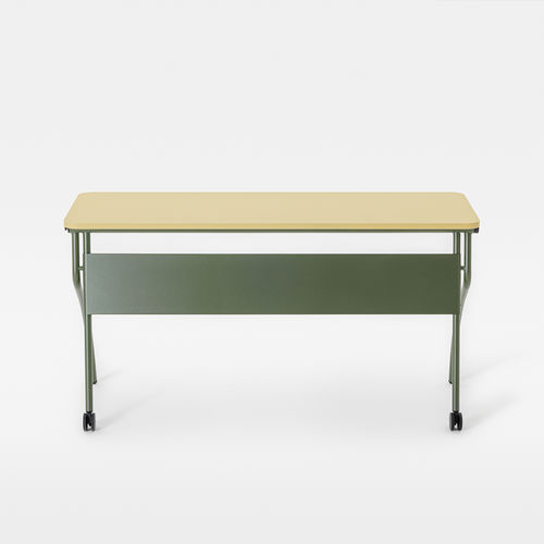 Contemporary table - GATE TRAINING - Mara - metal / melamine / Fenix NTM®