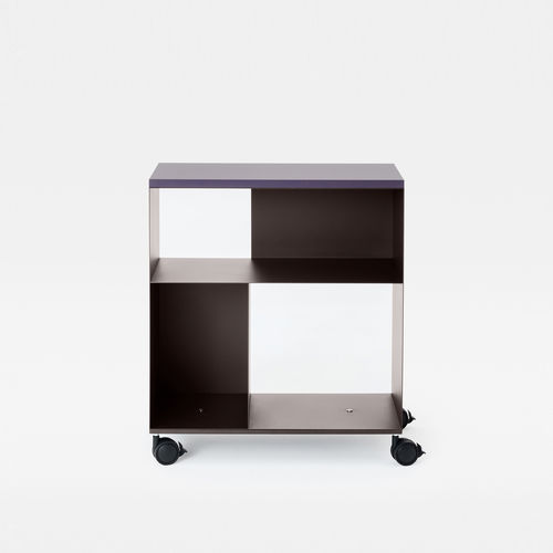 Storage cabinet on casters - B302 ROLL - Mara - by Francesco Barbi / for office