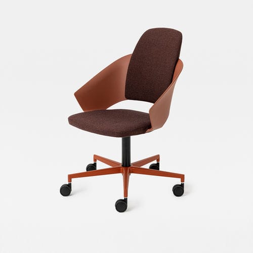 Contemporary office chair - ICON SWIVEL HB - Mara - indoor / in fire-retardant fabric / Trevira CS®