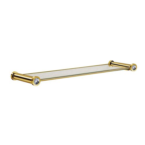 Wall-mounted shelf - 85504/85505/85506 - Windisch S.A. - contemporary / Swarovski® crystal / brass
