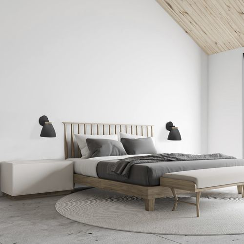 Contemporary wall light - CLARELLE  - Aluminor - indoor / aluminum / lacquered steel