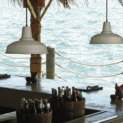Pendant lamp - PANDULERA - Eleanor Home - aluminum / industrial style / corded