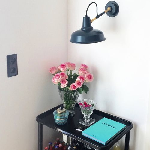 Industrial style wall light - PELICAN SHORT - Eleanor Home - indoor / aluminum / round