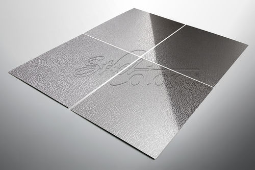 Decorative metal sheet - PELLE  - Steel Color - Stainless Steel 304 / Stainless Steel 316 / Stainless Steel 430