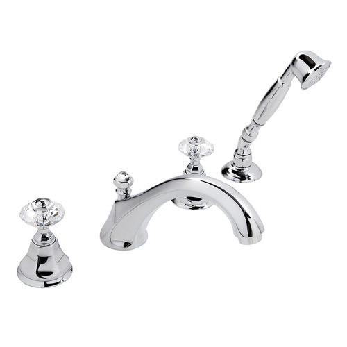 Doublehandle bathtub mixer tap 950.1904 Aqua Prestige deck mounted / brass / bathroom