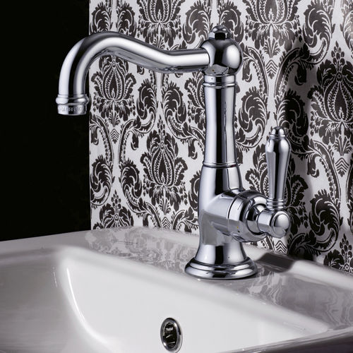 Bathroom sink mixer tap - 950.3452 - Aqua Prestige - handbasin / countertop / brass