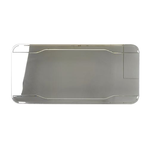 Wall-mounted bathroom mirror - WALDORF - Aqua Prestige - commercial / classic / rectangular