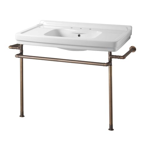 Free-standing wash basin - NEOCLASSICA 940.5700.1.WH &amp; 940.Y5700.xx - Aqua Prestige - porcelain / high-gloss / single