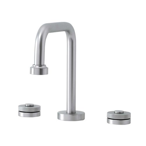 Double-handle washbasin mixer tap - DETROIT 940.DT144.xx - Aqua Prestige - countertop / brass / bathroom