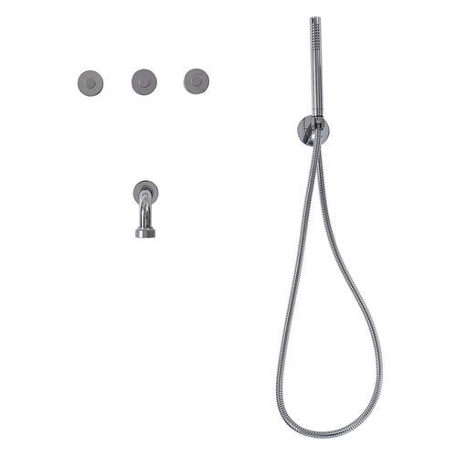 Doublehandle shower mixer tap DETROIT 940.DT216.xx Aqua Prestige