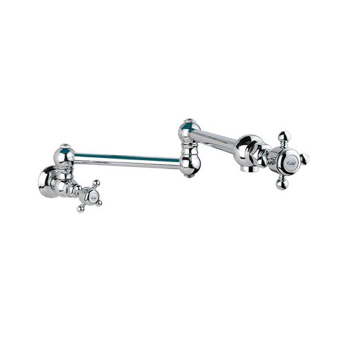 Sink single tap - 950.1451.XX.XX - Aqua Prestige - wall-mounted / brass / kitchen