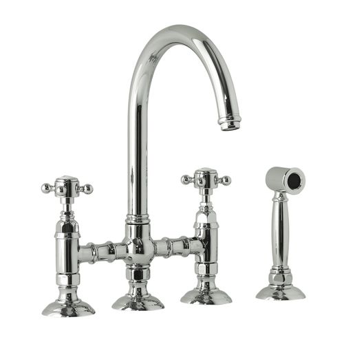 Sink single tap - 950.1460WS.XX.X - Aqua Prestige - countertop / brass / kitchen
