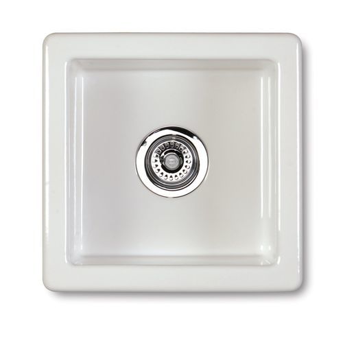 Single-bowl kitchen sink - BELTHORN - Aqua Prestige - without drainboard / ceramic / undermount