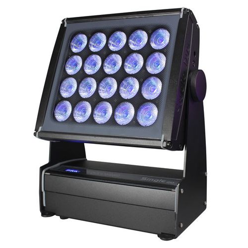 IP67 floodlight - SINGLE 20 - Studio Due Light Srl - LED RGBW / for special events / outdoor