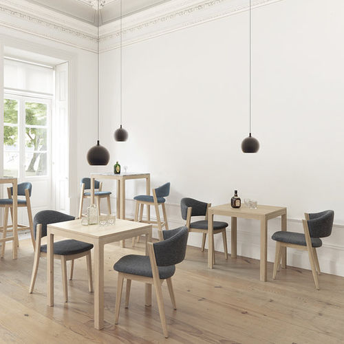 Contemporary dining table - NUDA - Wewood - Portuguese Joinery - oak / walnut / solid wood