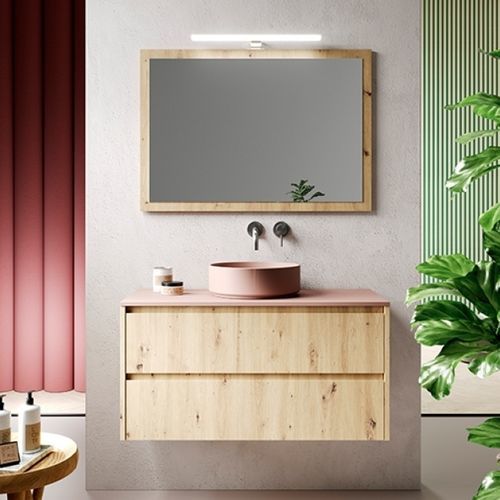 wall-hung washbasin cabinet - Mi baño