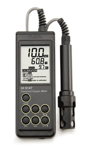 Portable oxygen meter - HI9147 - Hanna Instruments