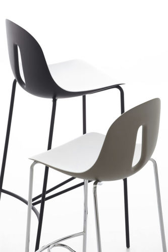 Contemporary bar chair - GOTHAM SG - CHAIRS & MORE - indoor / steel / polyurethane