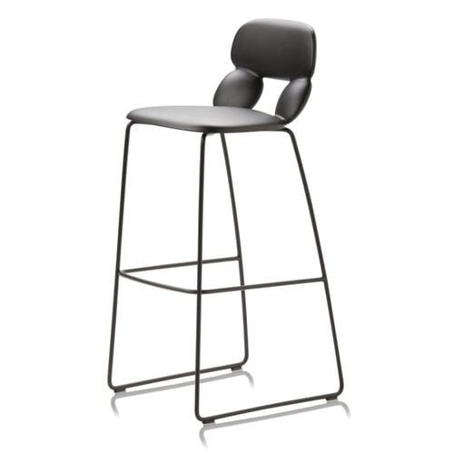 Contemporary bar chair - NUBE SL SG 80 - CHAIRS & MORE - indoor / metal / polyurethane