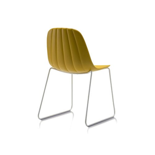 Contemporary chair - BABAH SL - CHAIRS & MORE - indoor / polyurethane / metal base
