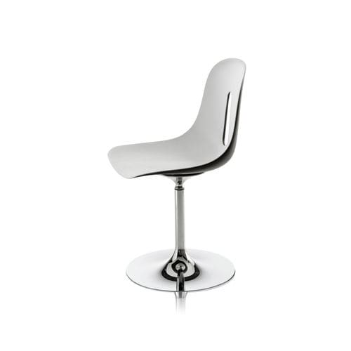 Contemporary chair - GOTHAM T - CHAIRS & MORE - indoor / polyurethane / metal base