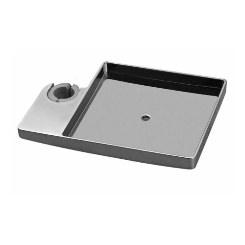 Wall-mounted soap dish - V00106 - BOSSINI - chrome