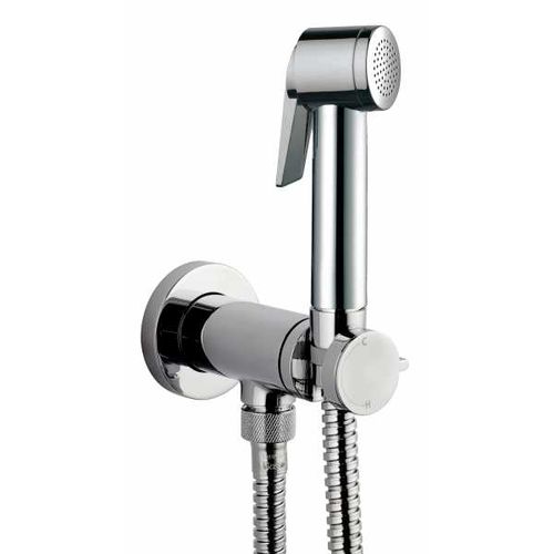 Recessed wall shower set - E37011 - BOSSINI - contemporary / with hand shower / rain