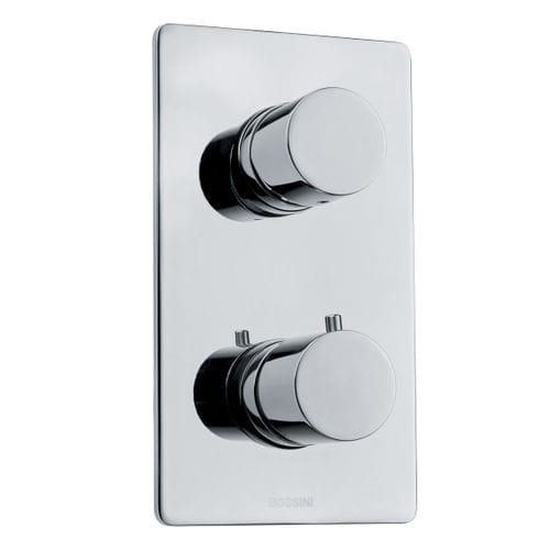 Shower mixer tap - Z00002 + Z00125 - BOSSINI - wall-mounted / built-in / thermostatic