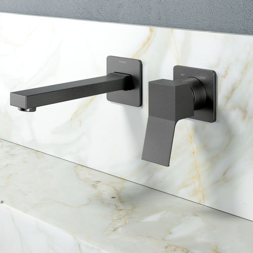 Washbasin mixer tap - Z00731 + Z00801 - BOSSINI - wall-mounted / built-in / mechanical