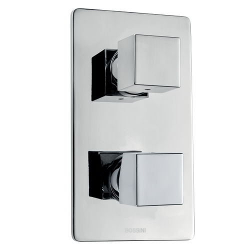 Shower mixer tap - Z00130 + Z00062 - BOSSINI - wall-mounted / built-in / mechanical