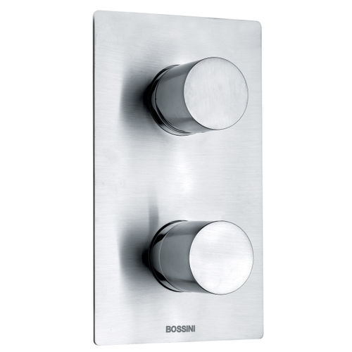 Shower mixer tap - INZ071 + Z00130  - BOSSINI - wall-mounted / built-in / stainless steel 316L