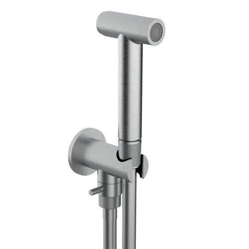 Round hand shower - INC010 - BOSSINI - stainless steel 316L / contemporary / polished