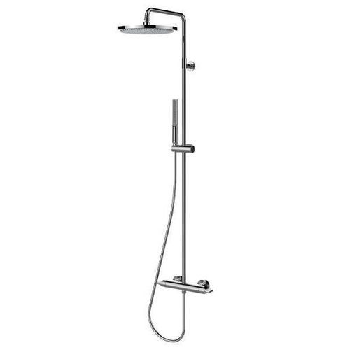 Thermostatic shower column - L10502 - BOSSINI - commercial / brass / chrome finish
