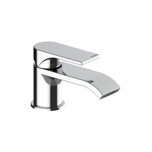 Washbasin mixer tap - E89605 - BOSSINI - wall-mounted / chrome-plated brass / bathroom