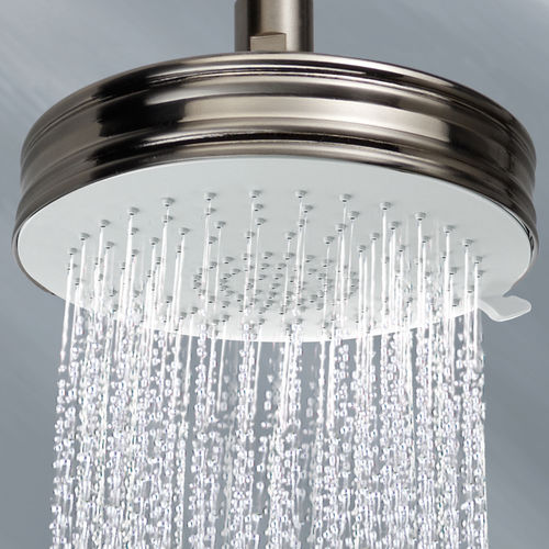 Ceiling-mounted shower head - I00742 - BOSSINI - round / rain