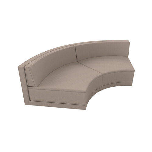 Modular sofa - ANTIGUA - Serenite Luxury Monaco - semicircular / contemporary / outdoor
