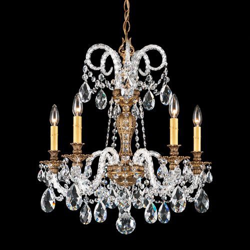 Traditional chandelier - ISABELLE - Schonbek - Swarovski® crystal / incandescent