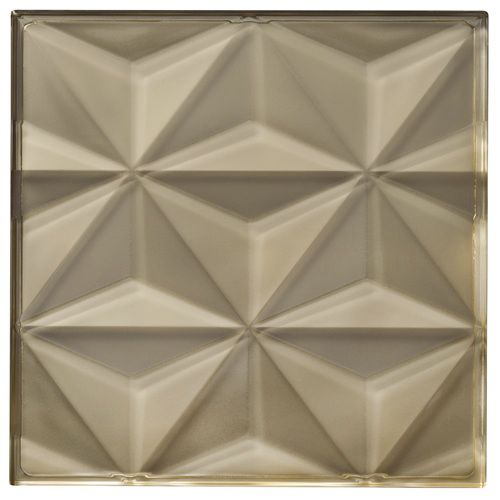 Glass tile - 60944 - LA ROCHERE - textured / 3D / curved