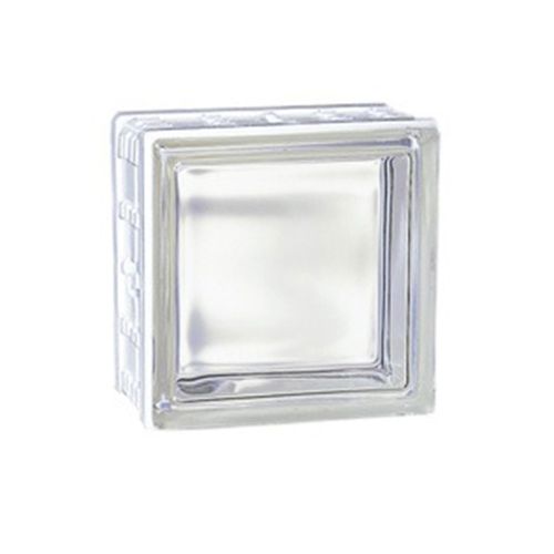 Square glass brick - 60049JC - LA ROCHERE - satin / for wall / for partition wall