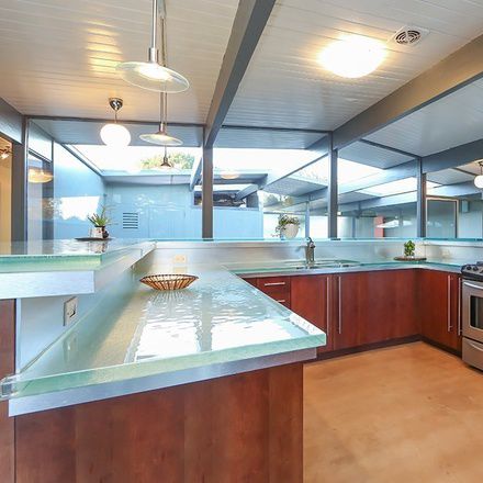 Glass countertop - ThinkGlass - kitchen / recycled / heat-resistant