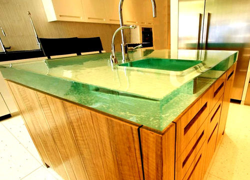 glass countertop - ThinkGlass