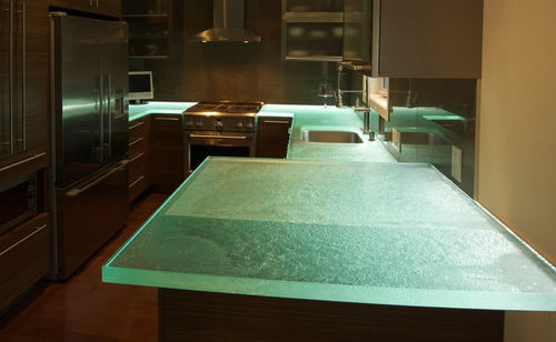 glass countertop - ThinkGlass