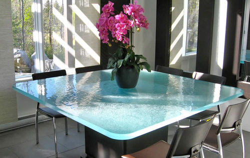 contemporary table - ThinkGlass