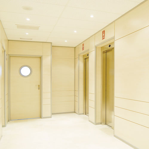 Interior wall-covering - DINOR - wooden / wallpaper look / for office