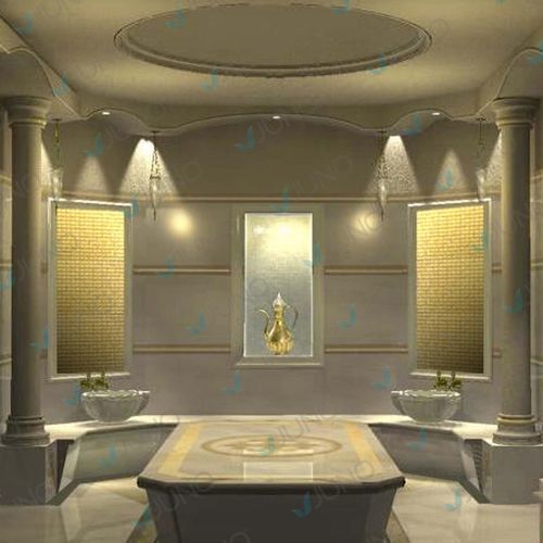 Custom-made hammam - Juno SPA Design & Manufacture - prefab / commercial